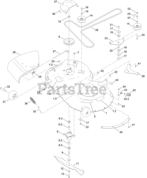 toro timecutter 42 parts